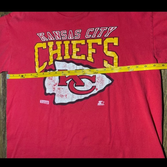 Vintage Chiefs Starter shirt - Picture 6 of 9